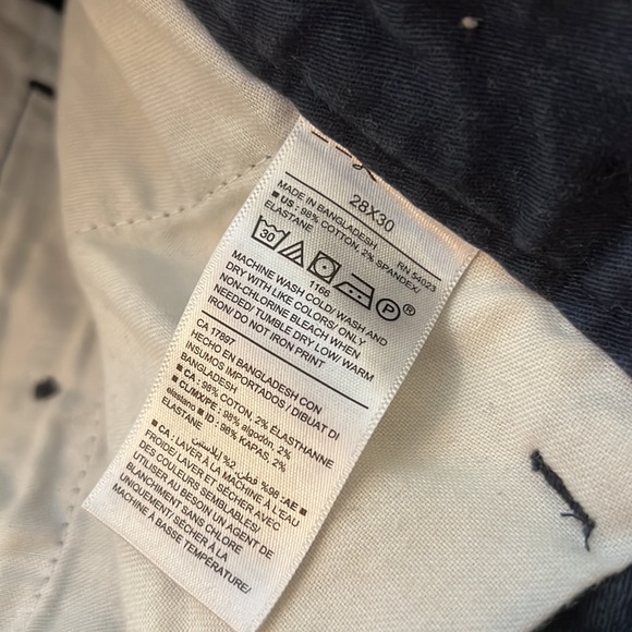 Navy Old Navy ultimate slim pants - Picture 6 of 6